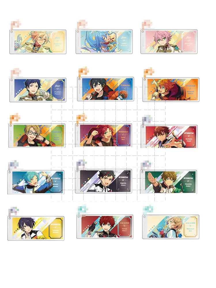 

Акриловый брелок в стиле аниме «Звезды» Tomoe Hiyori SHIRATORI AIRA Hidaka Hokuto KAZEHAYA TATSUMI, кулон «сделай сам», реквизит, подарок