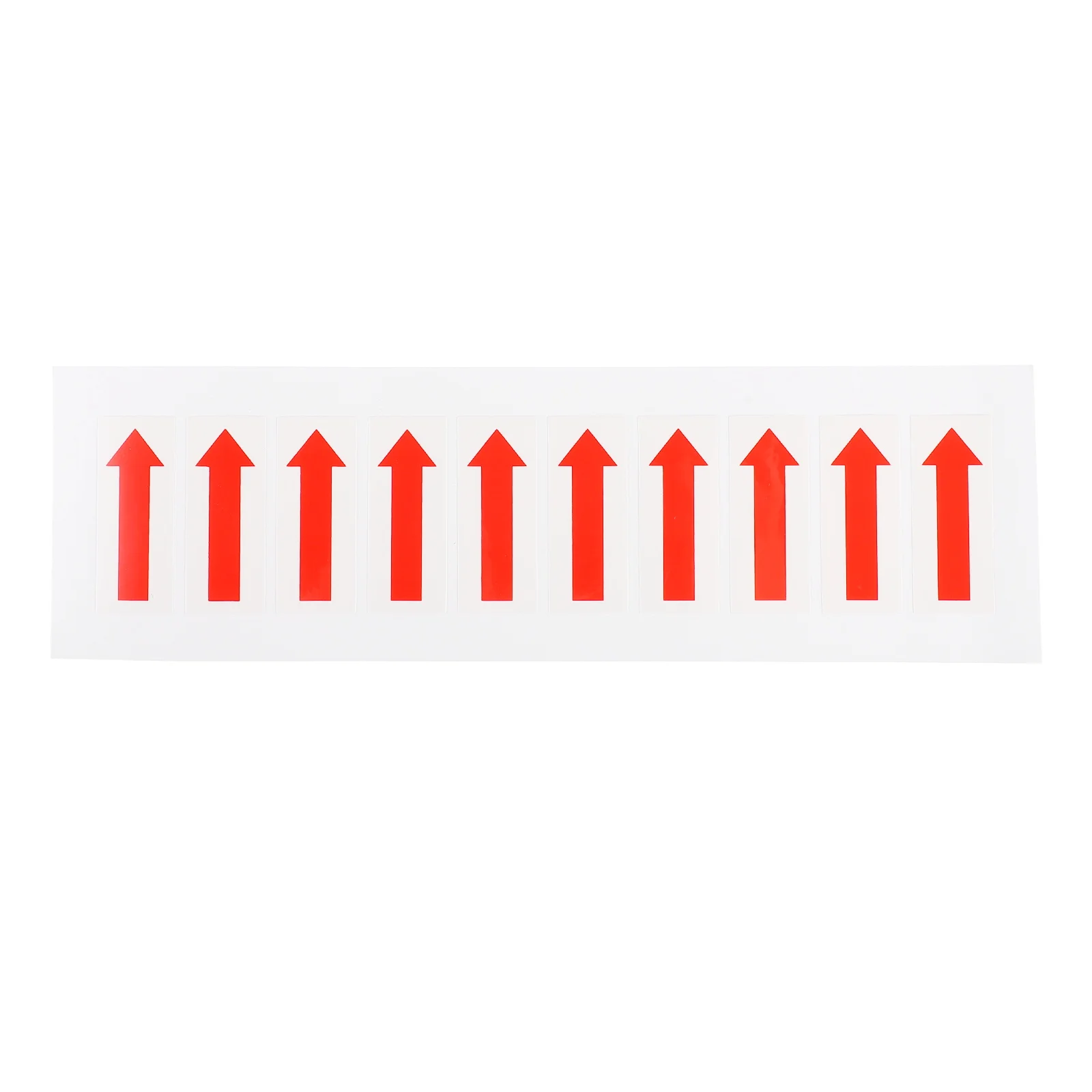 

10 Pcs Direction Arrow Sticker PET Strong Adhesion Office School Equipment Decals Indicator Safety