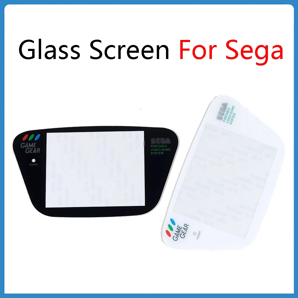 2Pcs Glass Screen For Sega GameGear GG Game Console Display Glass Mirror Panel Screen Lens Protector Accessory Replacement