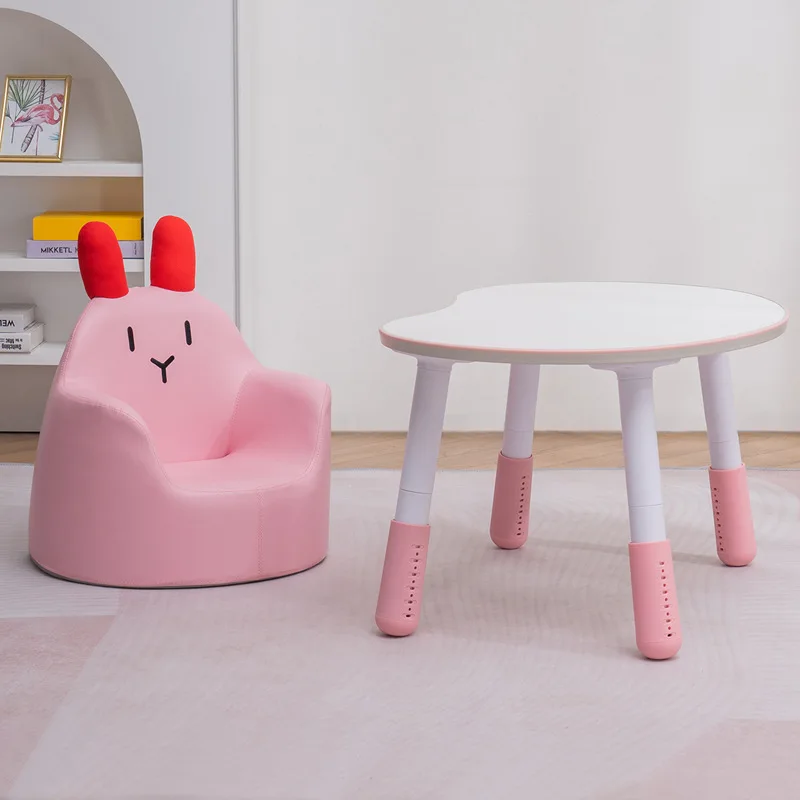 Table à cacahuètes coréennes pour enfants, table d'apprentissage pour l'éducation précoce des bébés, bureau de lecture pour enfants de la maternelle, meubles mignons pour bébé