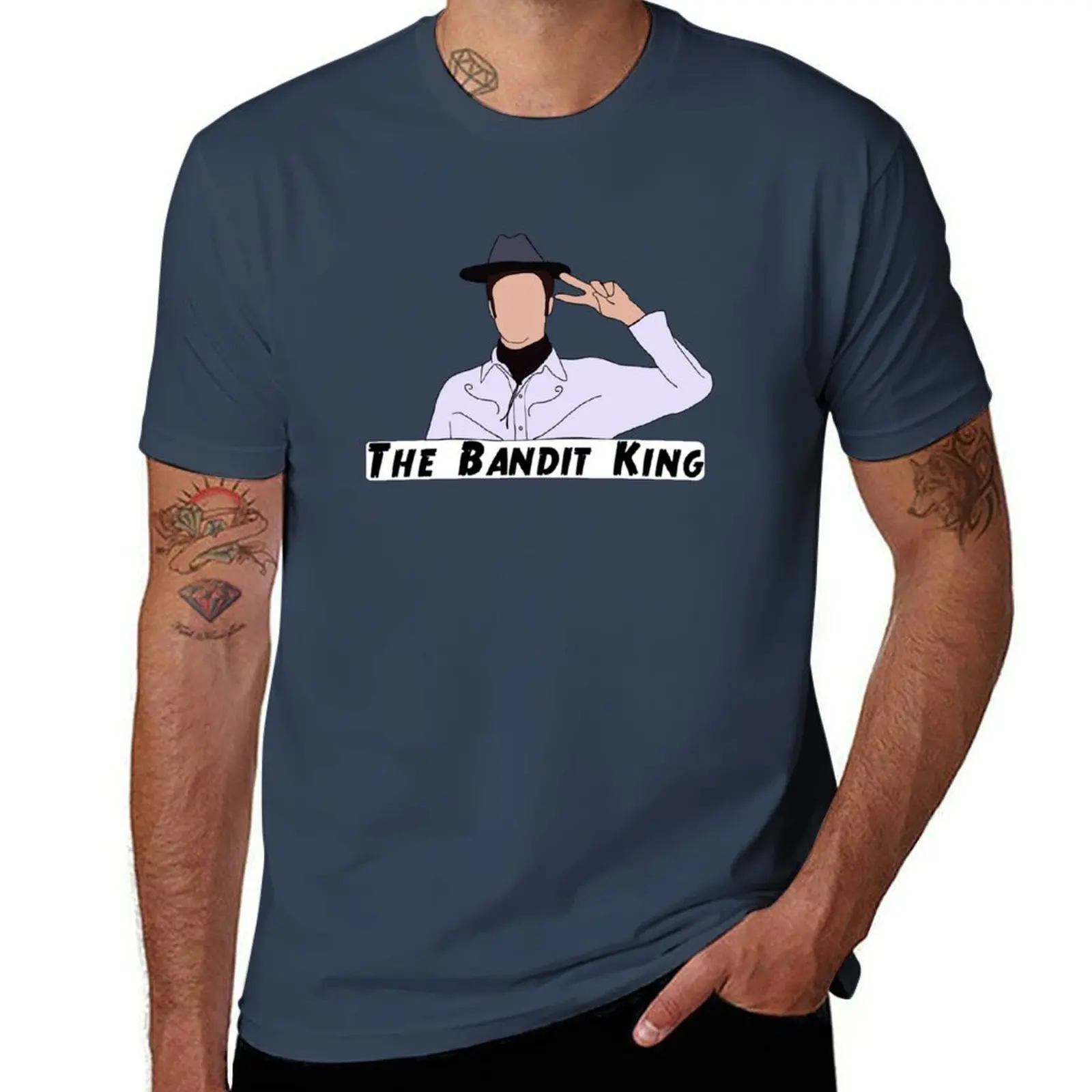 

The Bandit King—Trail to Oregon T-Shirt Performance Workout Short Sleeve Tee