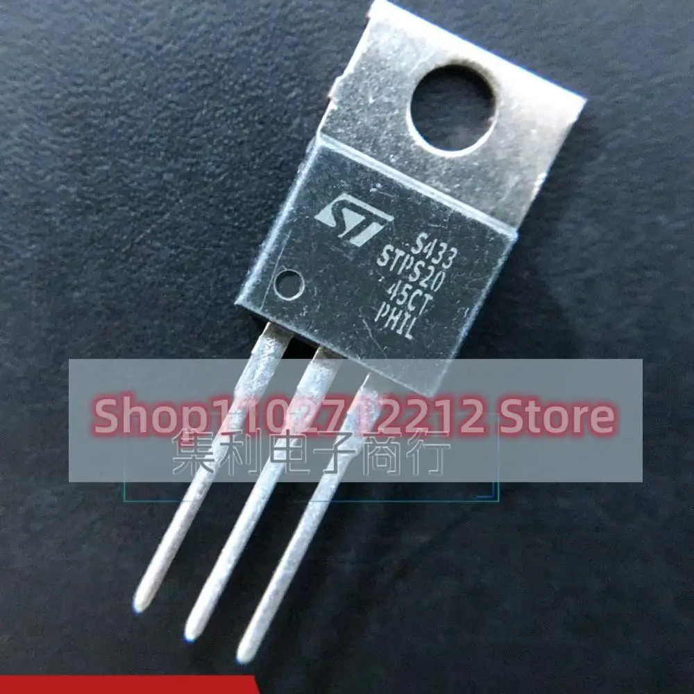 5PCS-10PCS  STPS2045CTC STPS2045CT  TO-220  Imported NEW Original  Best Quality