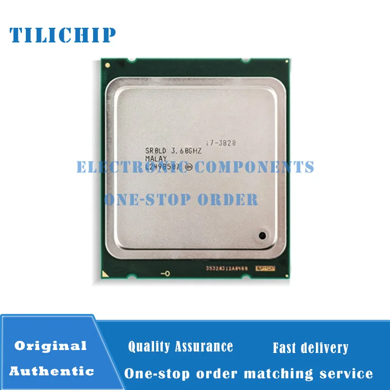 I7-3820 3.60GHz 10MB 32nm 4 Cores 8 Thread CPU Processor