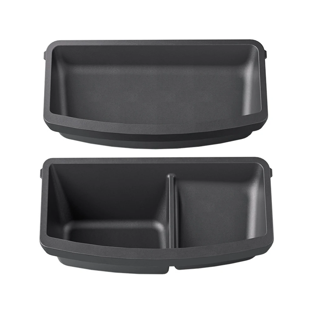 2er-Set Untersitz-Aufbewahrungsbox passend für Tesla Model Y L 6-Sitzer 2026 – Wasserdichte TPE-Organizer-Box für die Vordersitze, versteckter Halter für den Innenraum – Detail 10
