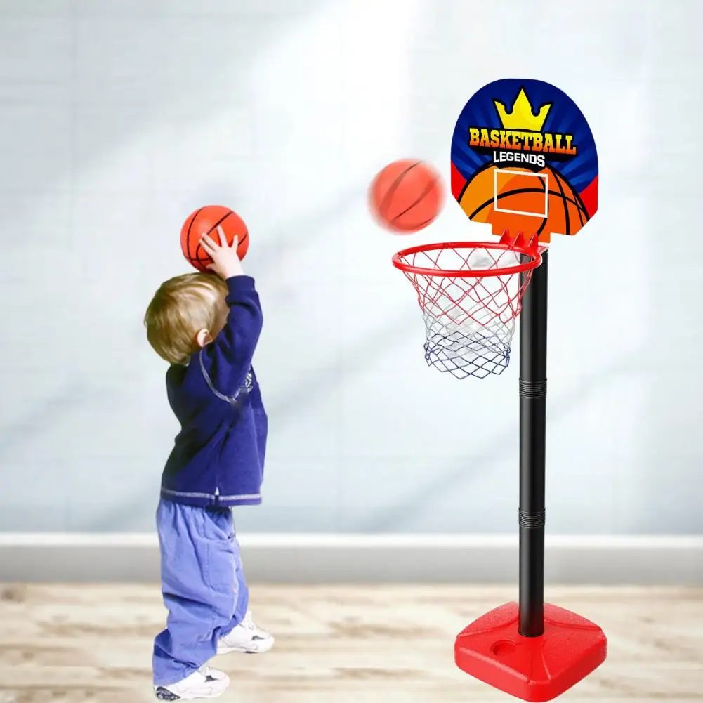 1 Set Interesting Removable Basketball Hoop Toys Easy Installation Toddler Basketball Board Indoor Game Goal Practice