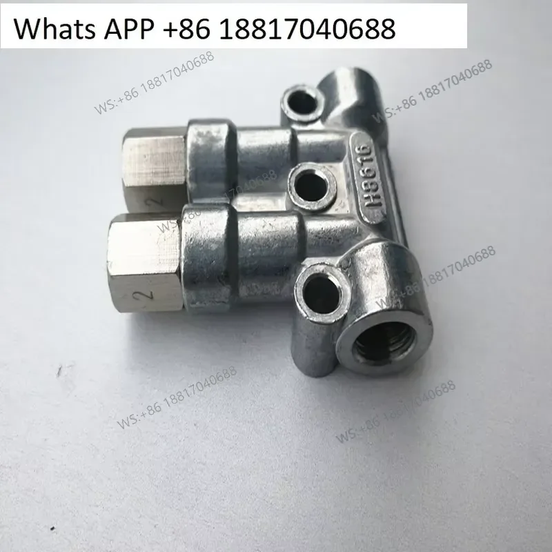 1PC for Haitian plastic machine parts two-way damping lubrication distributor H8616 lubricating oil row original parts