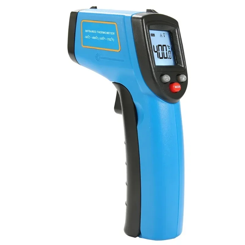 

Digital Infrared Thermometer Laser Temperature Meter Non-contact Pyrometer Imager Hygrometer IR Termometro Color LCD Light Alarm