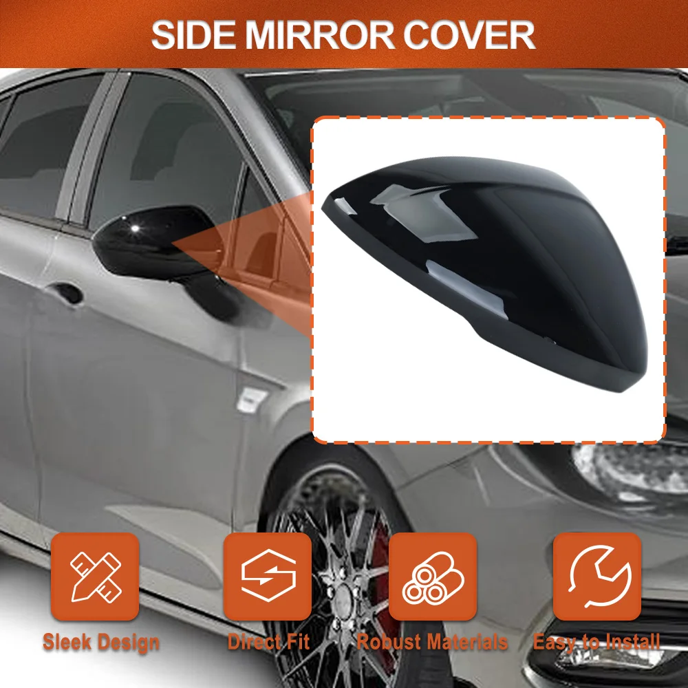 1pc Left /Right Side Rearview Wing Mirror Housing Cover Caps for Opel Astra K B16 Vauxhall Astra MK7 K B16 2015 2016 2017-2021