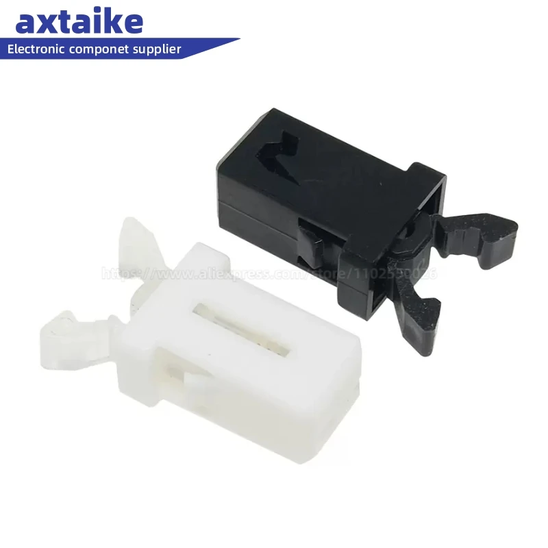 10PCS Small PR-001 Door Lock Switch Lock For MS Air Conditioner Set Top Box TV EVD DVD Door Cover White Black trash can Snap