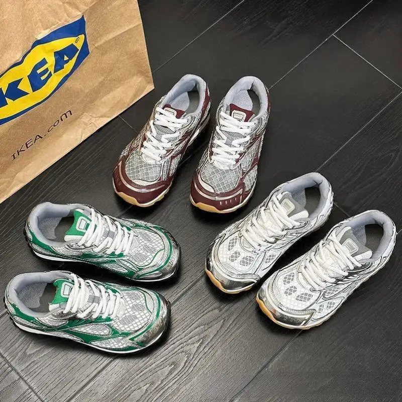 

Faionable Casual Women's Sport oes Single oes Cross-Border Lightweight Breathable Mules Ci Walk Busin Sle Wool I...