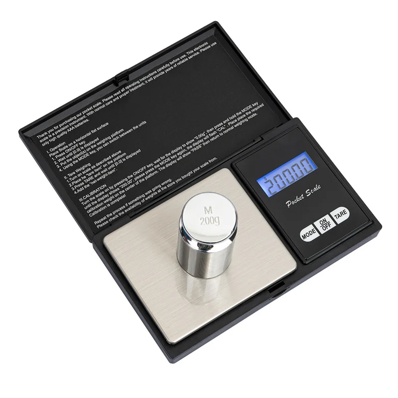 Precision CS Scale Jewelry Gold Electronic Jewelry Scale 0.01g Weight Scale Portable Medicinal Beads Treasure Electronic Balance