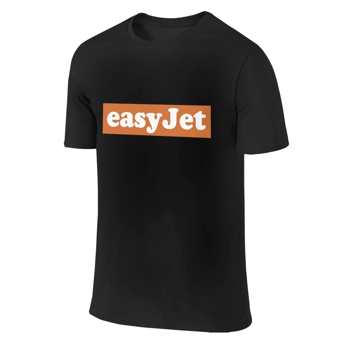 EasyJet T-Shirt Summer T Shirt Cotton Short Sleeve Tops Tees TShirt Clothing