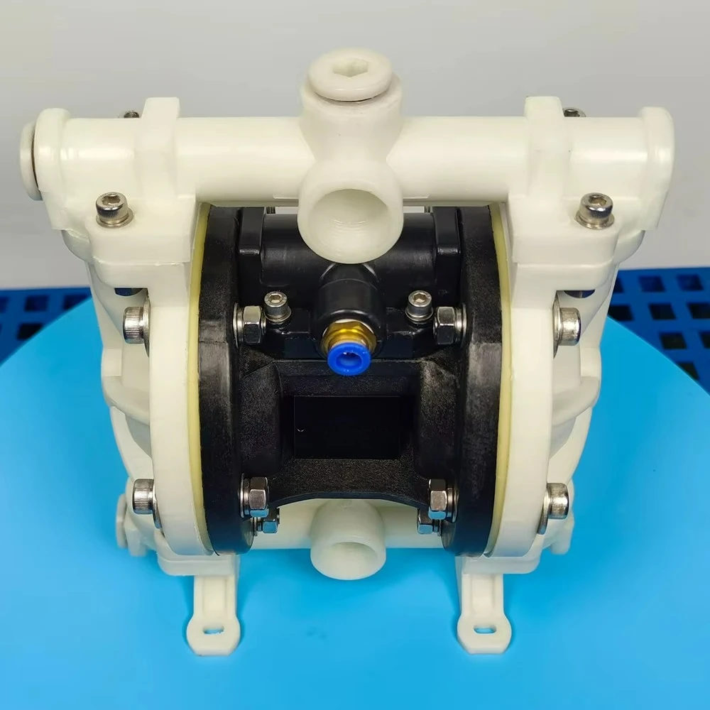KY-15SSD6FF Polypropylene Pneumatic Diaphragm Pump 1/2 Inch Small Size for Automotive Industry Designed for Suction Large Solid