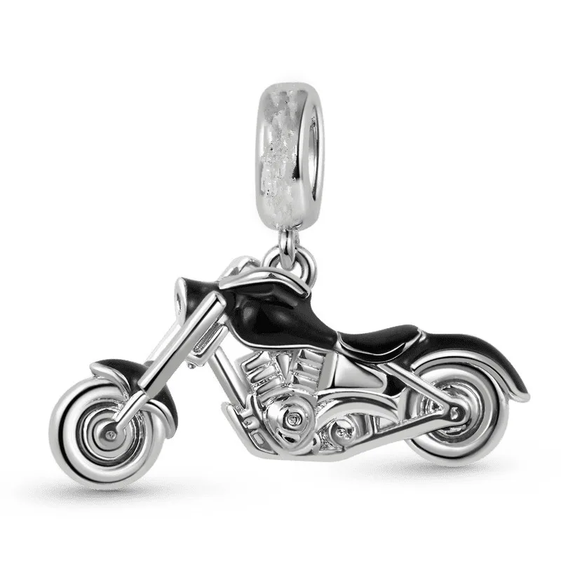 Authentic 925 Silver Car Jeep Motorcycle Bicycle Charm Beads Fit Original Pandora Bracelet DIY Making Fashion Women Jewelry Gift