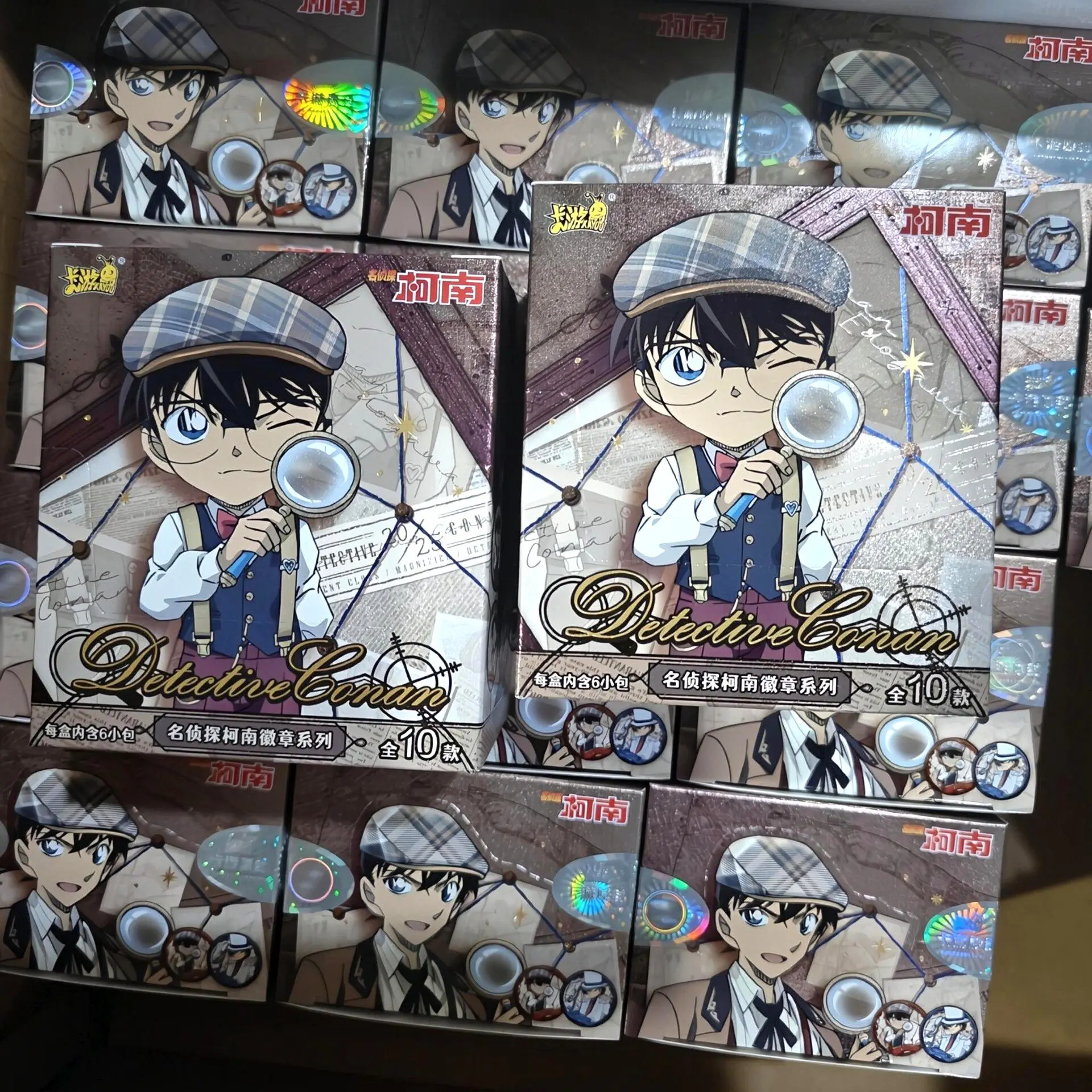 Kayou Detective Conan Collection Tin Badge - Official Licensed Anime Collectible Pin Button Badge - Can Badge Merchandise Gifts