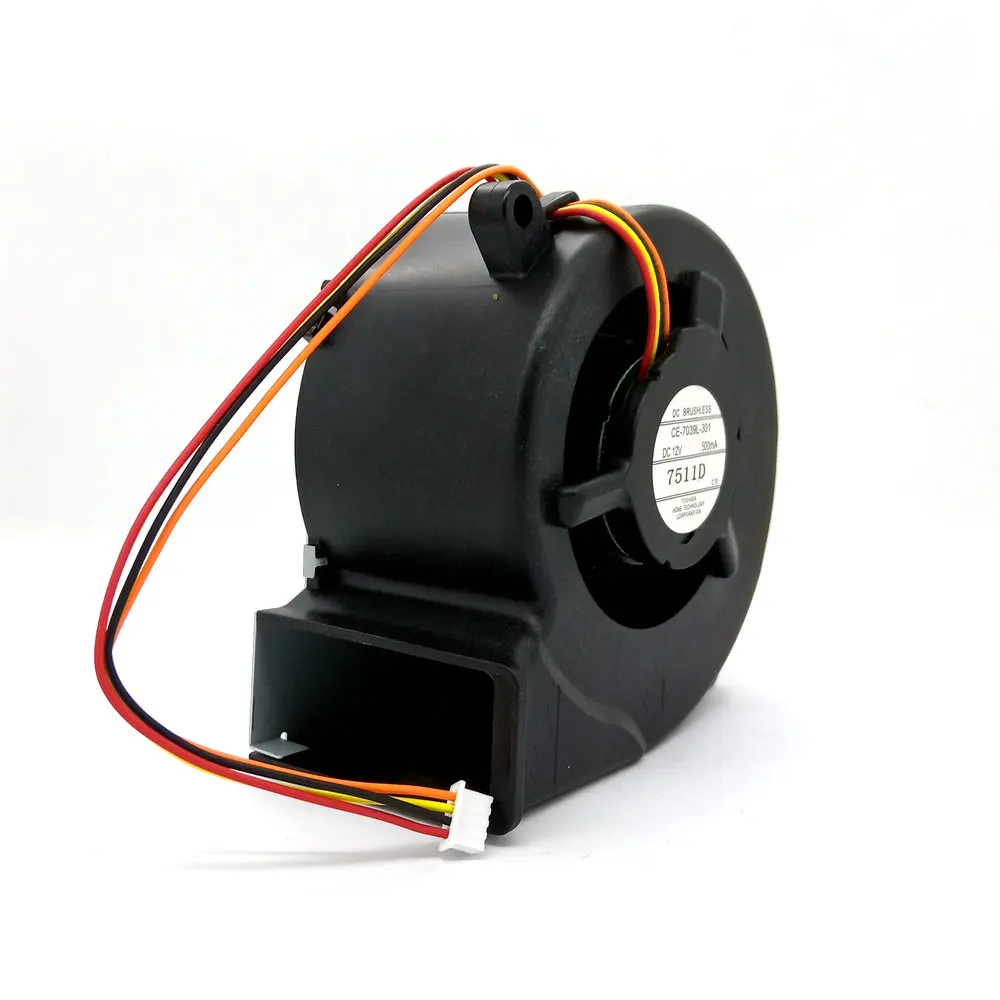 The New Cooling Fan for Projector CE-7039L-301 DC12V 500mA CB-X05 CB-X05E CB-W05 CB-U05 CB-S05 CB-S05E/X41/S41/U42/W42