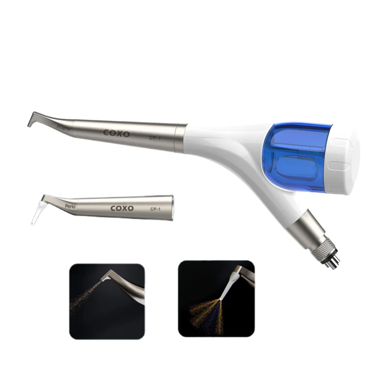 Original CP-1 den tal Air Polisher Supragingival and subgingival mode two-in-one Teeth Polishing Sandblaster Sandblasting Machin