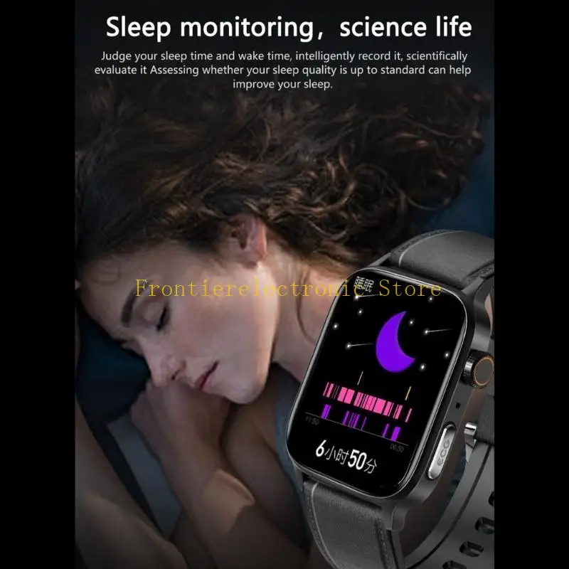 

G8DB IP67 Waterproof Watch Blood Oxygen Monitor with Step Counter Sleep Monitor
