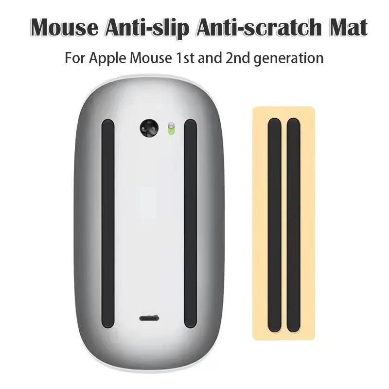 Suitable for Apple Magic Mouse Pad, 1st and 2nd Generation Anti Slip Pad, First and Second Generation Mac Notebook Set, Second C