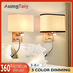 Tường Phòng Ngủ Đèn Với 3W Đèn Trợ Sáng Hiện Đại Sconce Cho Phòng Khách Đầu Giường Gương Phòng Tắm Đèn Trang Trí Nhà Đèn Trong Nhà đèn