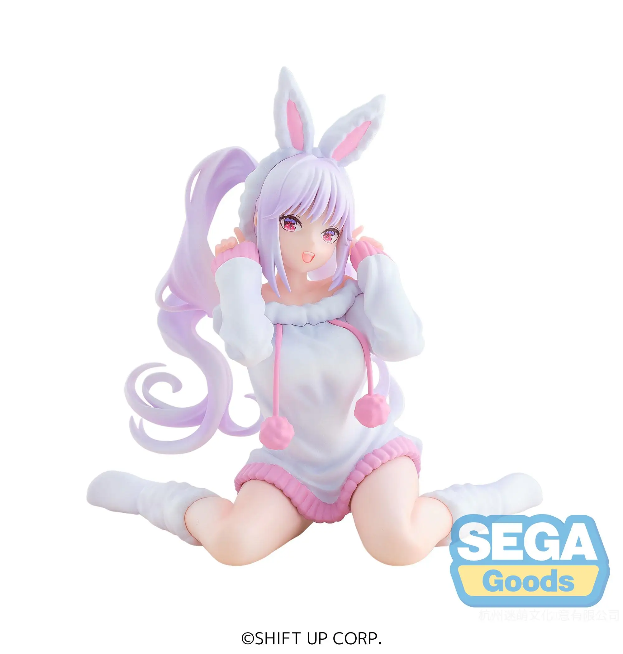 Original SEGA Yumemirize DEOSA DE LA VICTORIA: NIKKE Alice Anime figuras de juguete colección de modelos de PVC Kwaii Q Ver. Muñeca para regalo