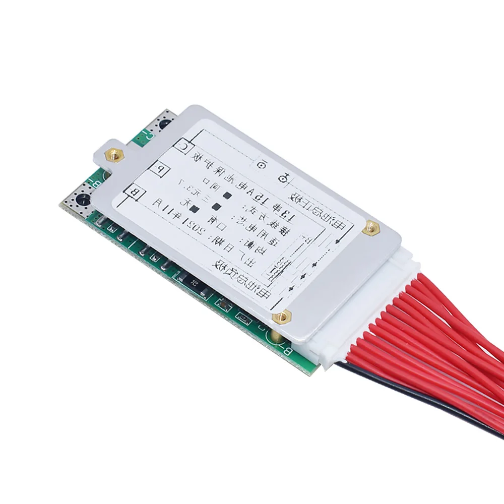 PCM Balance układy scalone płyta 13S 35A 48V Li-ion litowo 18650 akumulator BMS płytka drukowana dla Arduino