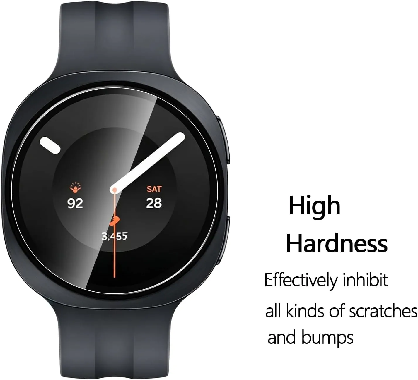 5 Pcs HD Tempered Glass For Samsung Galaxy Watch 9 44mm 40mm Accessories Clear Film Galaxy watch 9 bands Screen Protector cover