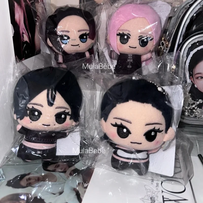 

В наличии Aespa плюшевая кукла брелок для девочек группа зима милая мягкая кукла сумка украшение орнамент периферий фестиваль для фанатов подарки