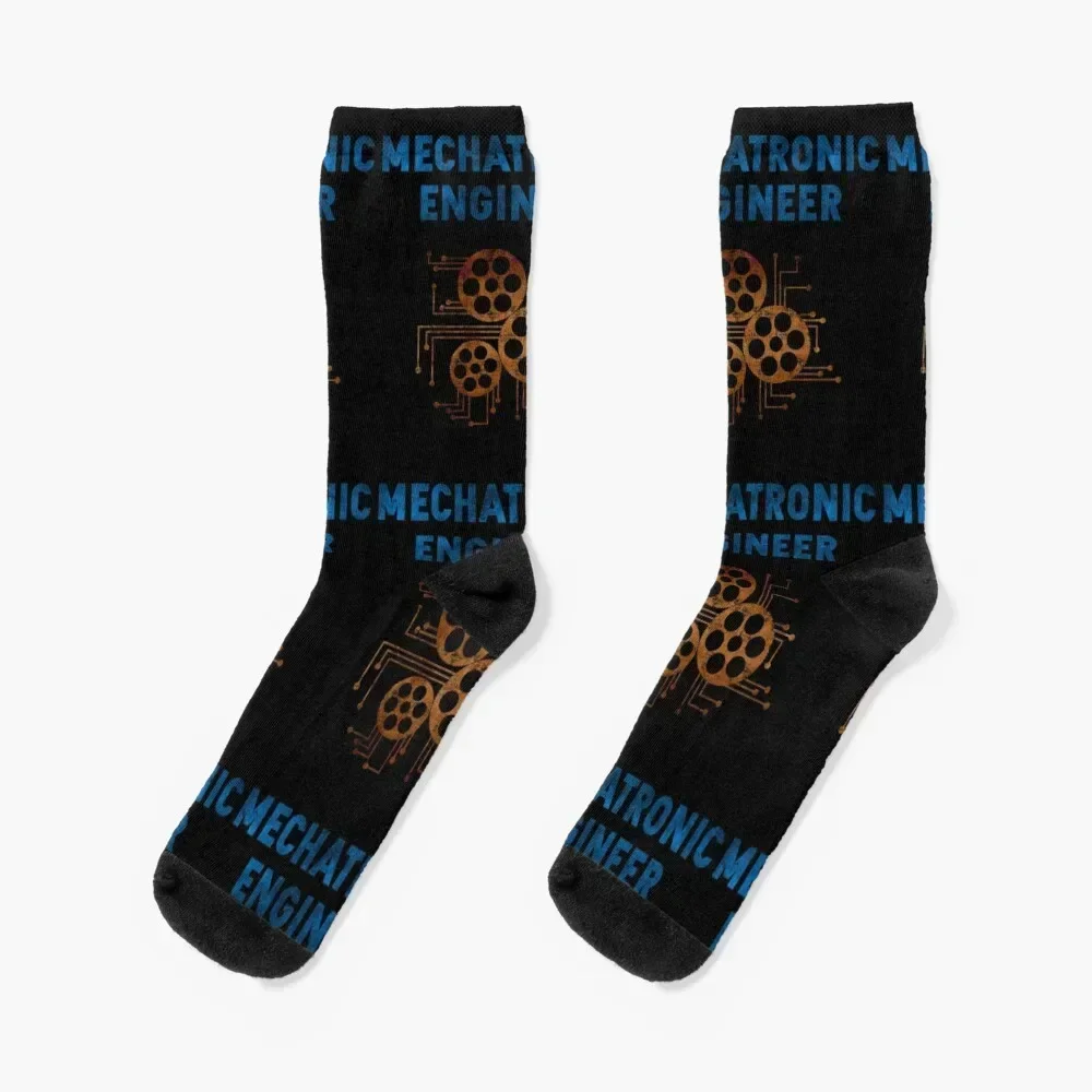

Mechatronic Engineer Socks valentine gift ideas gifts golf professional running Luxury Woman Socks Men's