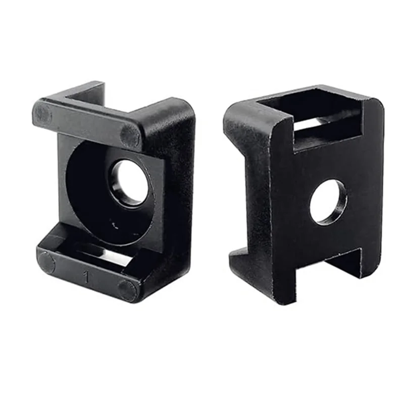 

Базовый комплект креплений для кабельных стяжек типа Hsaddle с отверстием для винта, набор прочных 6-дюймовых нейлоновых кабельных стяжек и винтов каждый по 100 шт.-A68E