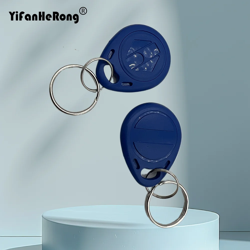 10Pcs/Lot T5577 125KHz RFID Hotel key Fobs Rewritable Readable and Writable Proximity ABS Tags Access Control Card