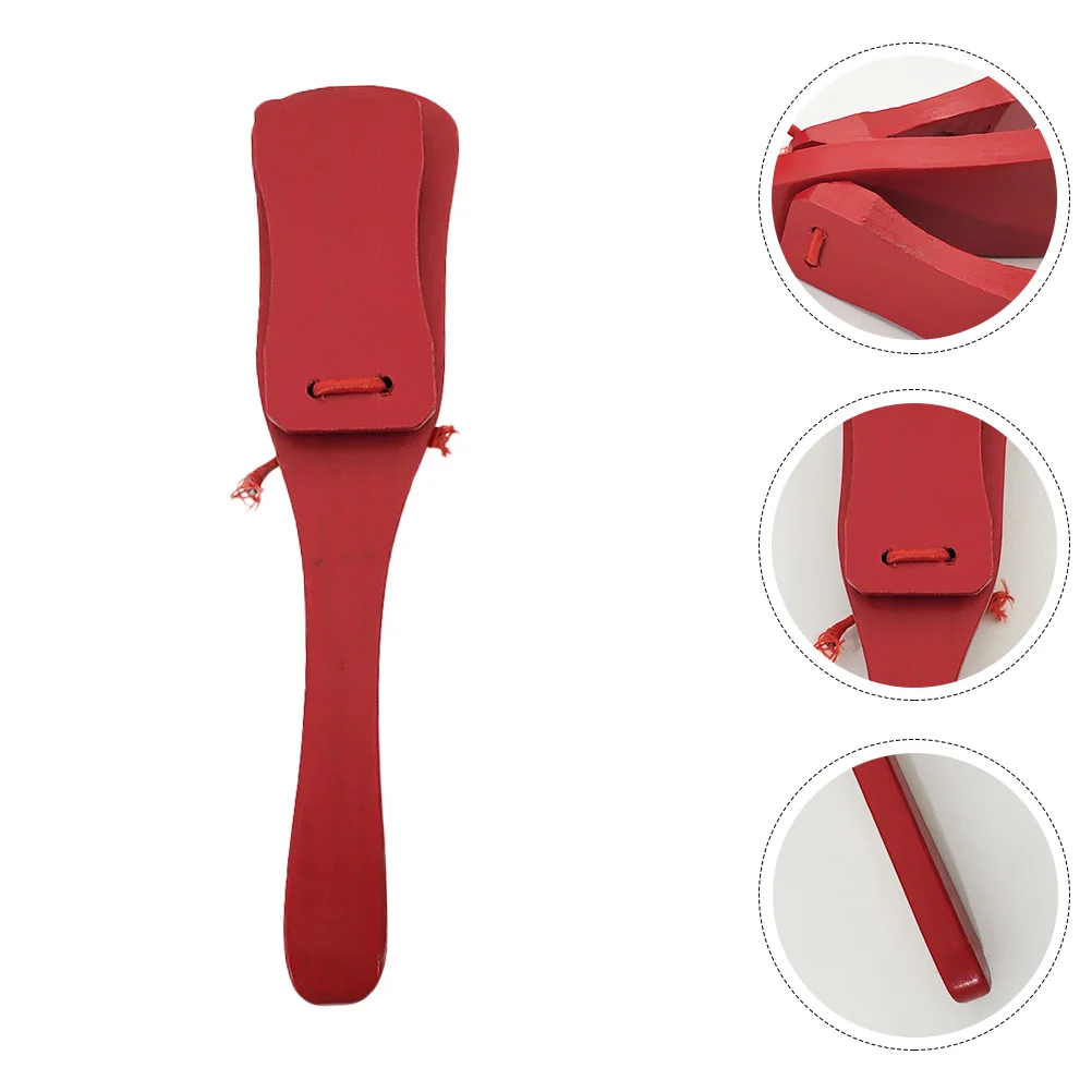 

Hand Castanet Toys for Babies Percussion Instrument Portable Flapper Set Kids Wood Funny Musical Preschool Baby