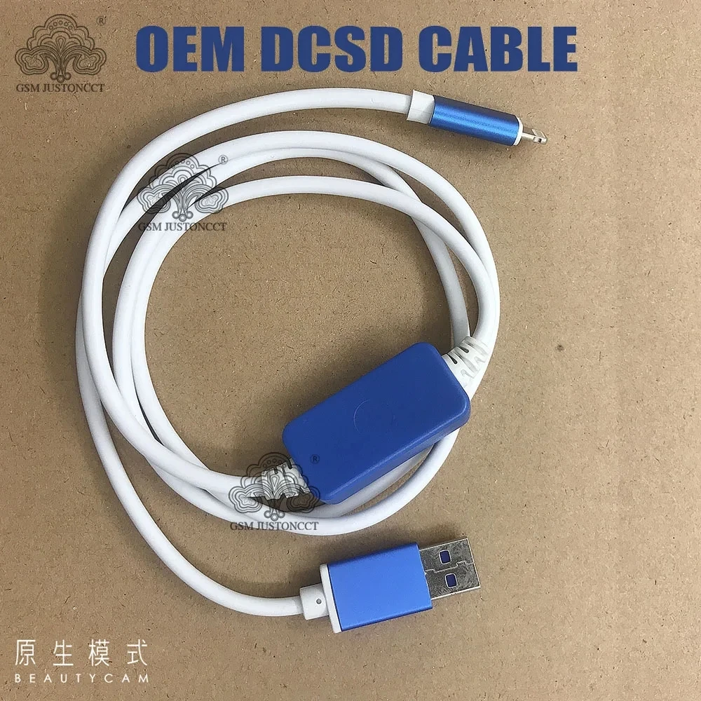 

New OEM DCSD for iPhone Serial Port Engineering Cable for iPhone7/7P/8/8P/X Engineering & Exploit to Enter Purple Scr