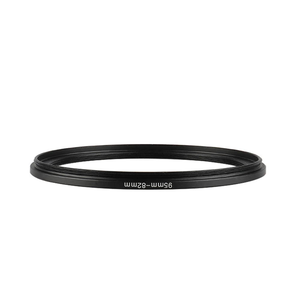 Aluminium schwarz Step Down Filter ring 95mm-82mm 95-82mm 95 bis 82 Adapter Objektiv adapter für Canon Nikon Sony DSLR Kamera objektiv