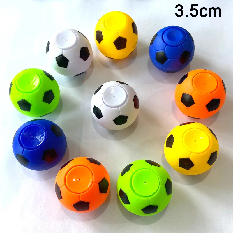 10Pcs Soccer Fidget Spinner Party Favors for Kids Birthday Baby Shower Football Party Goodie Bag Pinata Fillers Carnival Prizes