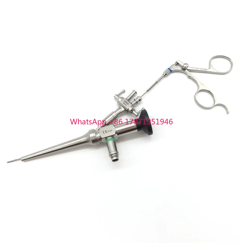 Veterinary Ear Diagnostic Set 5.5 mm Diameter endoscope&forceps&light source