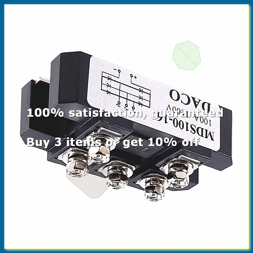 Three-Phase Rectifier Module MDS100-16 MDS100A1600V Three-Phase Bridge Rectifier