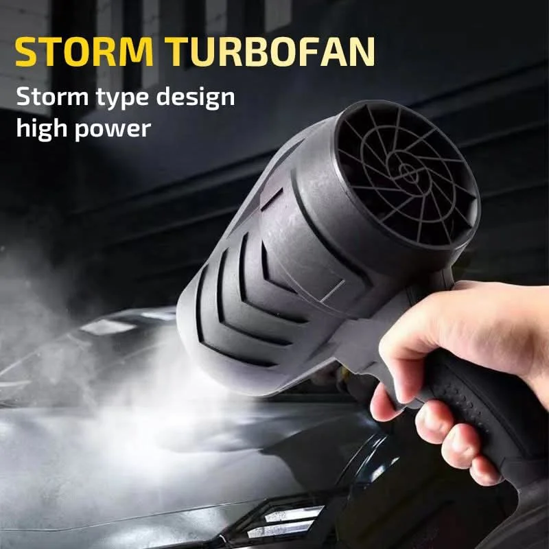 

Brushless 1050W Electric Turbo Blowers Jet Fan High-Power Cooling Tool, Car Washing, Water Blowing, Dust Removal, Car Dryer