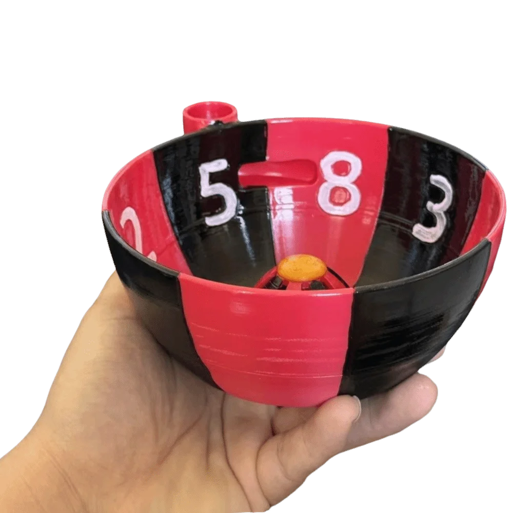 Imitation Ceramic Berry Swirl Bowl 360 Degree Cleaning Drain Holes Vegetable Cleaning Bowl Center Cone Design Quick Drainage