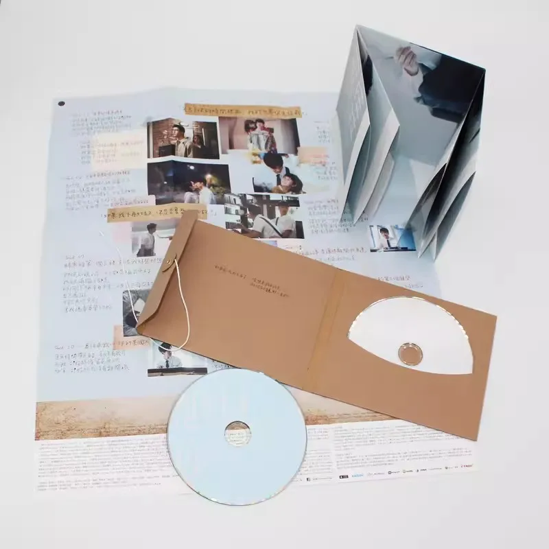 قرص مضغوط أصلي + ملصق كلمات Wubai