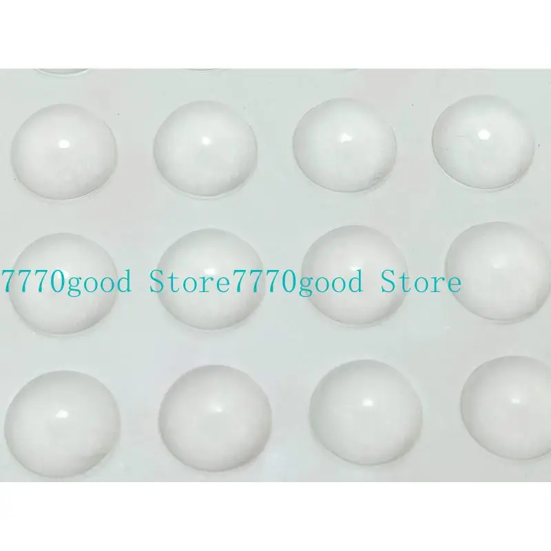 

31BA Keyboard Riser Soft Clear Anti Slip Round Bumpers Adhesive Silicone Rubber Feet Pads Sticky 10PCS