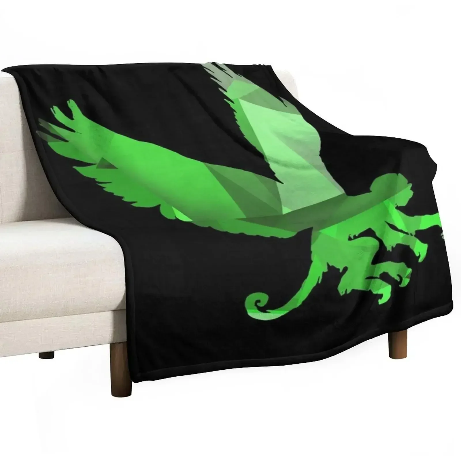 

Wicked Witch's Emerald Flying Monkeys Throw Blanket Summer Designers Bed linens Polar Blankets