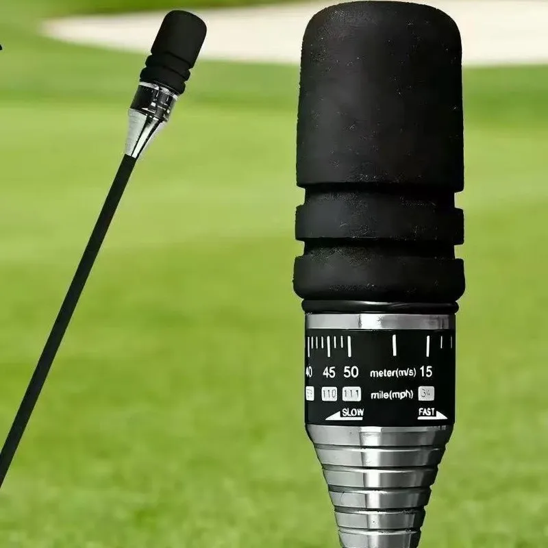 The new golf swing stick features adjustable force and makes a sound when swingingGOLFSwing trainer sound stick