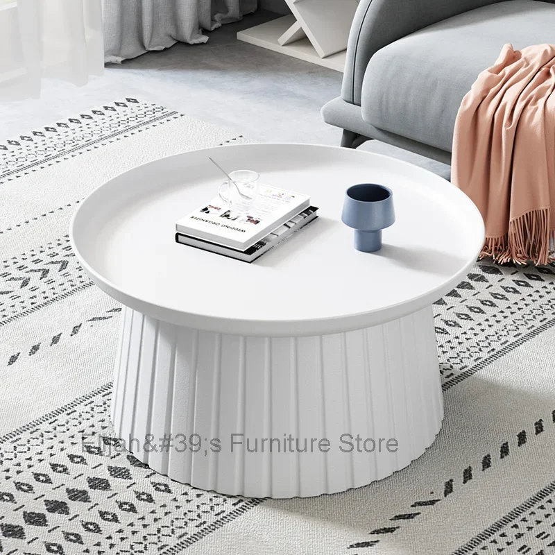 

Aesthetic Plastic Hallway Coffee Tables Nordic Living Room Organizer Side Table Japanese Center White Table Basse Home Furniture