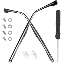 Metal Arms Glasses Accessories Eyeglasses Replacement Parts Temple Legs Frame Components Universal Design Comfortable Wear