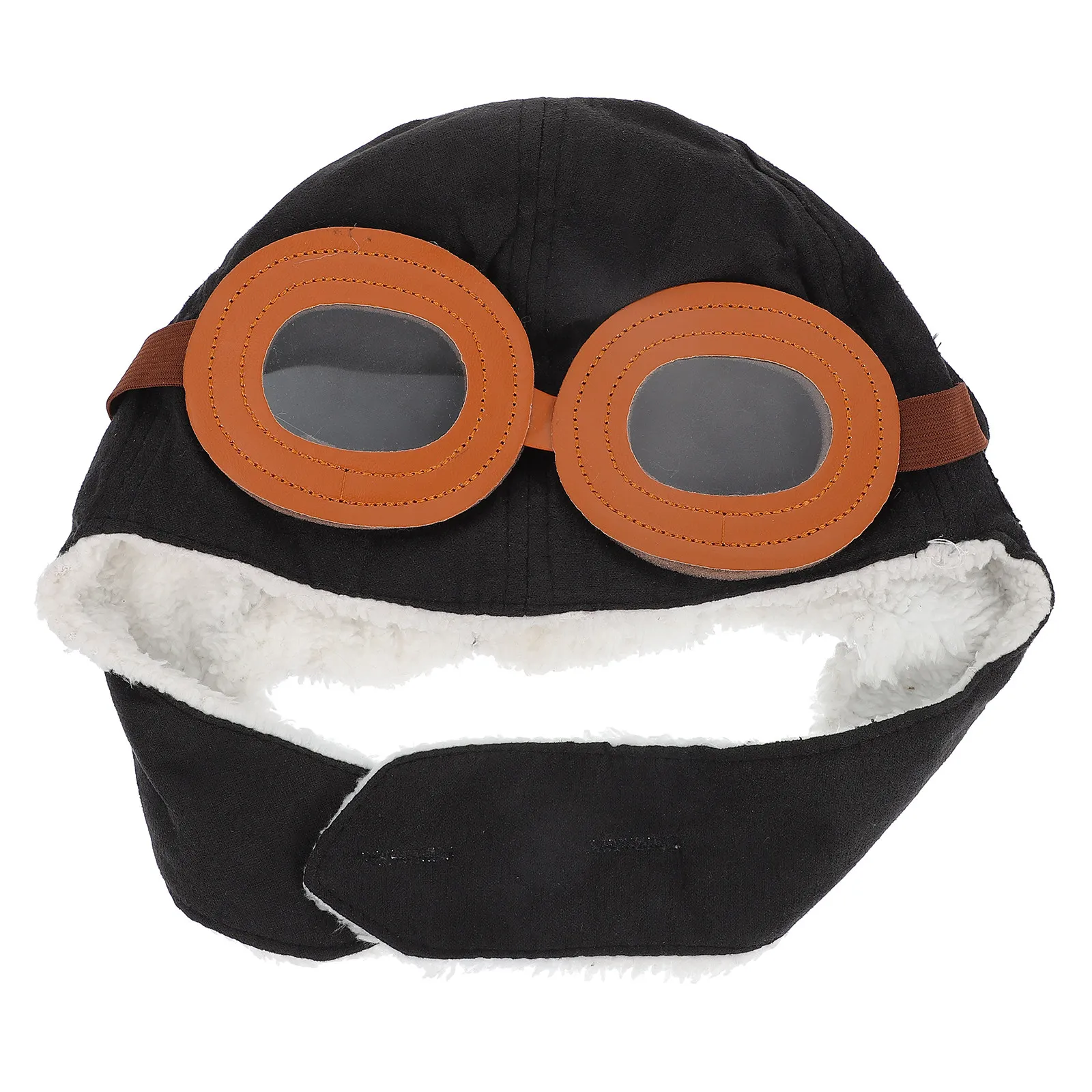 

1 шт., детская хлопковая теплая шапка в пилотском стиле, зимняя детская шапка, модная, легкая, удобная зимняя шапка для детей