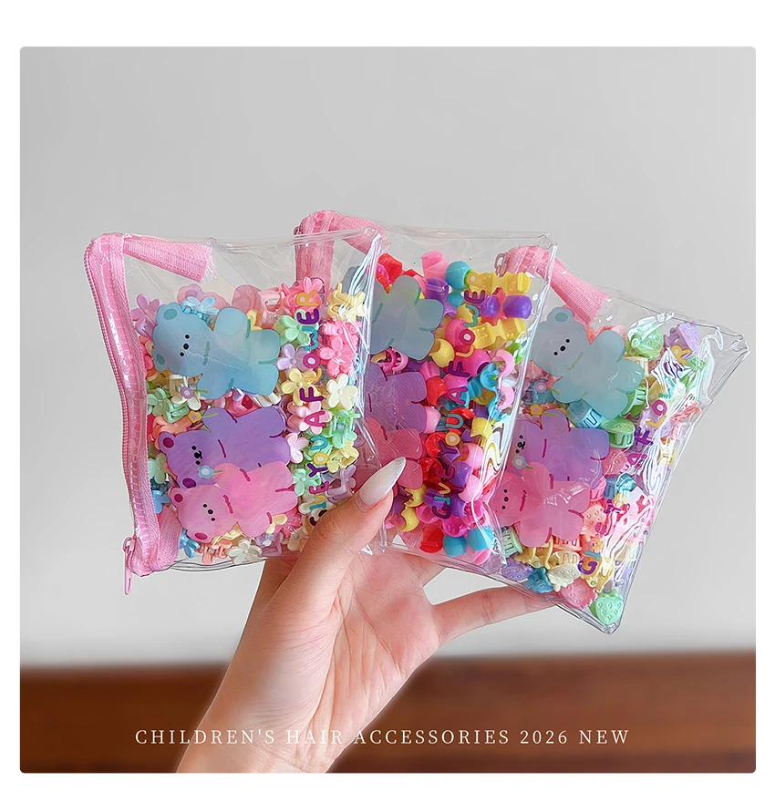 50/100 Stück/Packung Neue Bonbonfarbene Mini-Blumen-Erdbeer-Haarspangen für Mädchen, Kinder, Kleinkinder, Frauen, modische, schmerzfreie Haaraccessoires – Detail 7