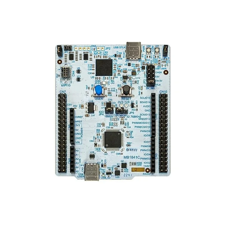 1Pcs NUCLEO-L476RG STM32 Nucleo-64 development board with STM32L476RG MCU, supports Arduino and ST morpho connectivity