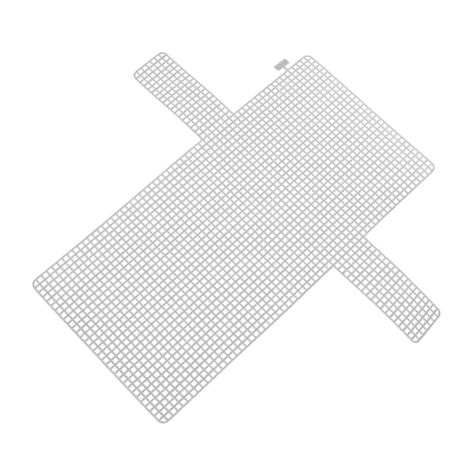 4pcs Large Plastic Canvas Clear Purses Plastic Handmade Bag Sheets Yarn Accessories Hook Bag Mesh Bags DIY Bag Accessories