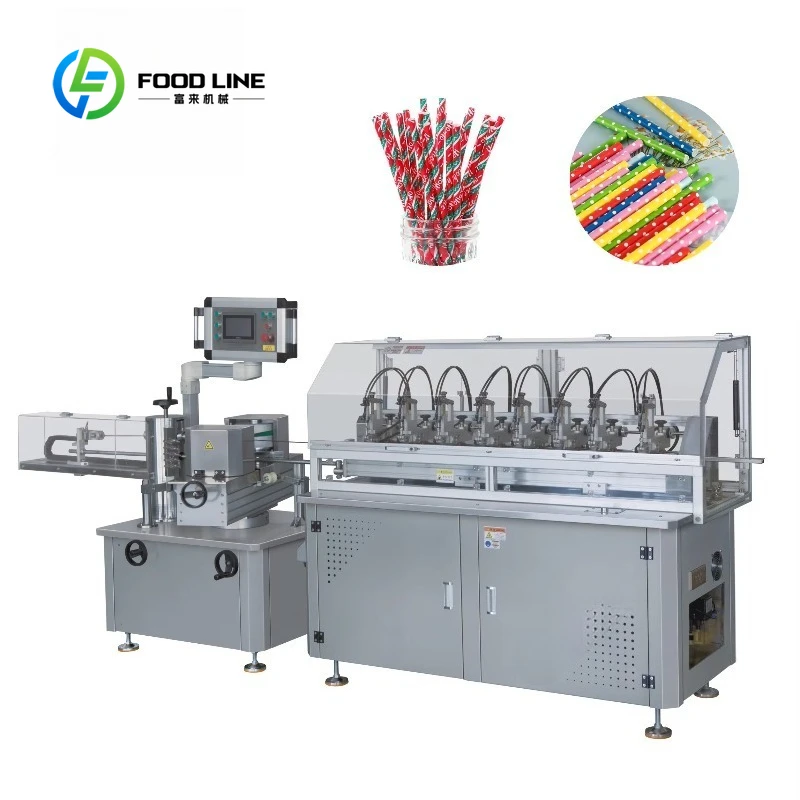 Customized Intelligent Eco Friendly Biodegradable Paper Drinking Straw Making Machine for Green Beverage Industry Production